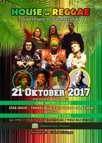 No2 House of Reggae Zat 21 Okt 2017 Arsenaaltheater